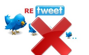 how to delete retweets